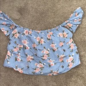 American Eagle off the shoulder top
